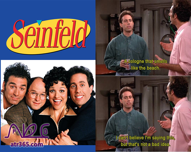 عطری با بوی ساحل از سریال سانفیلد on the beach perfume Seinfeld